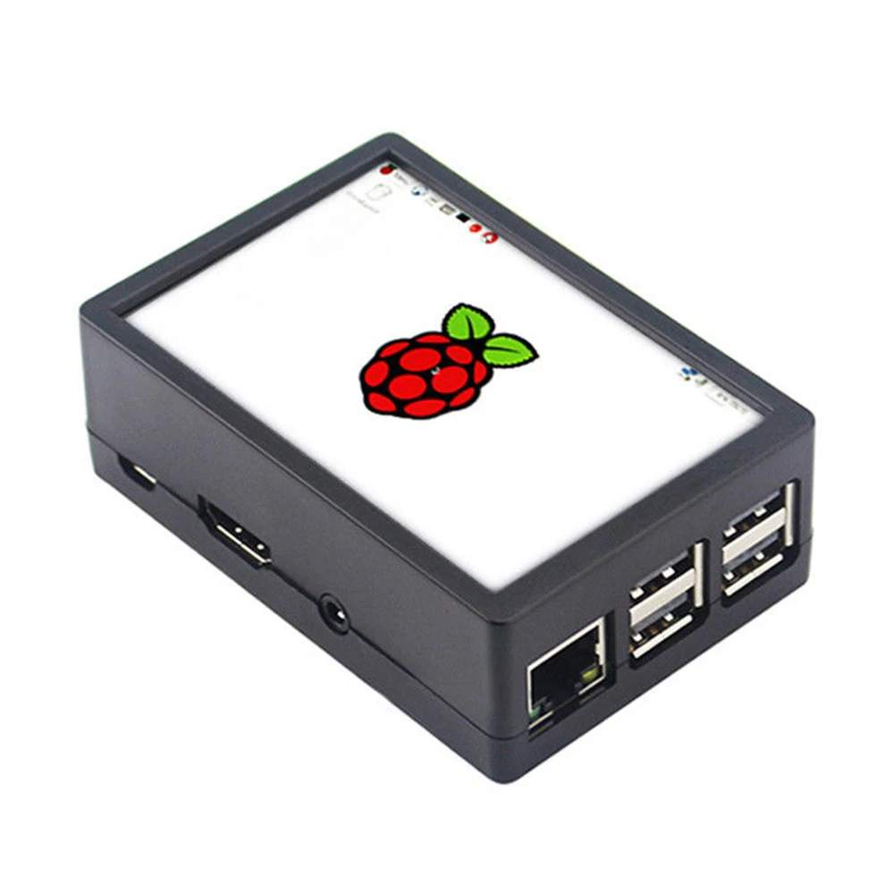Raspberry Pi 3B + 3 5 дюймовый экран основа комплект с защитным чехлом 32G TF карта и мульти