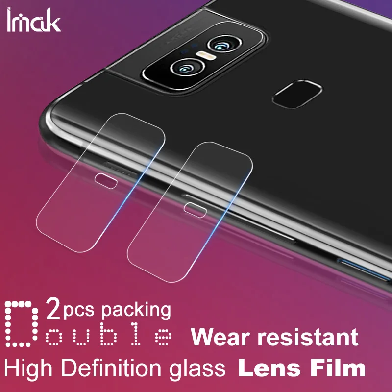 Для Asus Zenfone6 ZS630KL закаленная стеклянная пленка Imak 2 шт./упак. износостойкие Камера