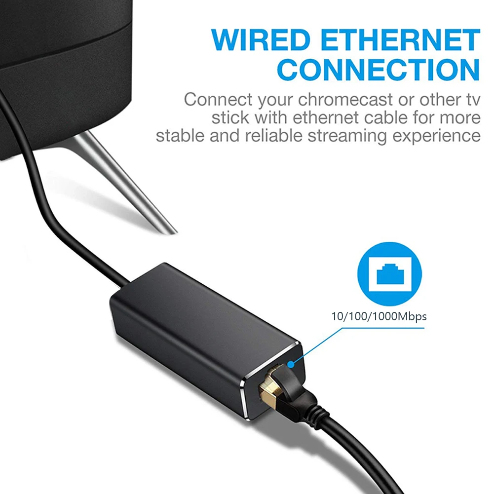 USB 3.0 Ethernet Adapter Network Card to RJ45 Lan 10/100/1000Mbps Gigabit LAN for Laptop PC Smart TV Box | Компьютеры и офис