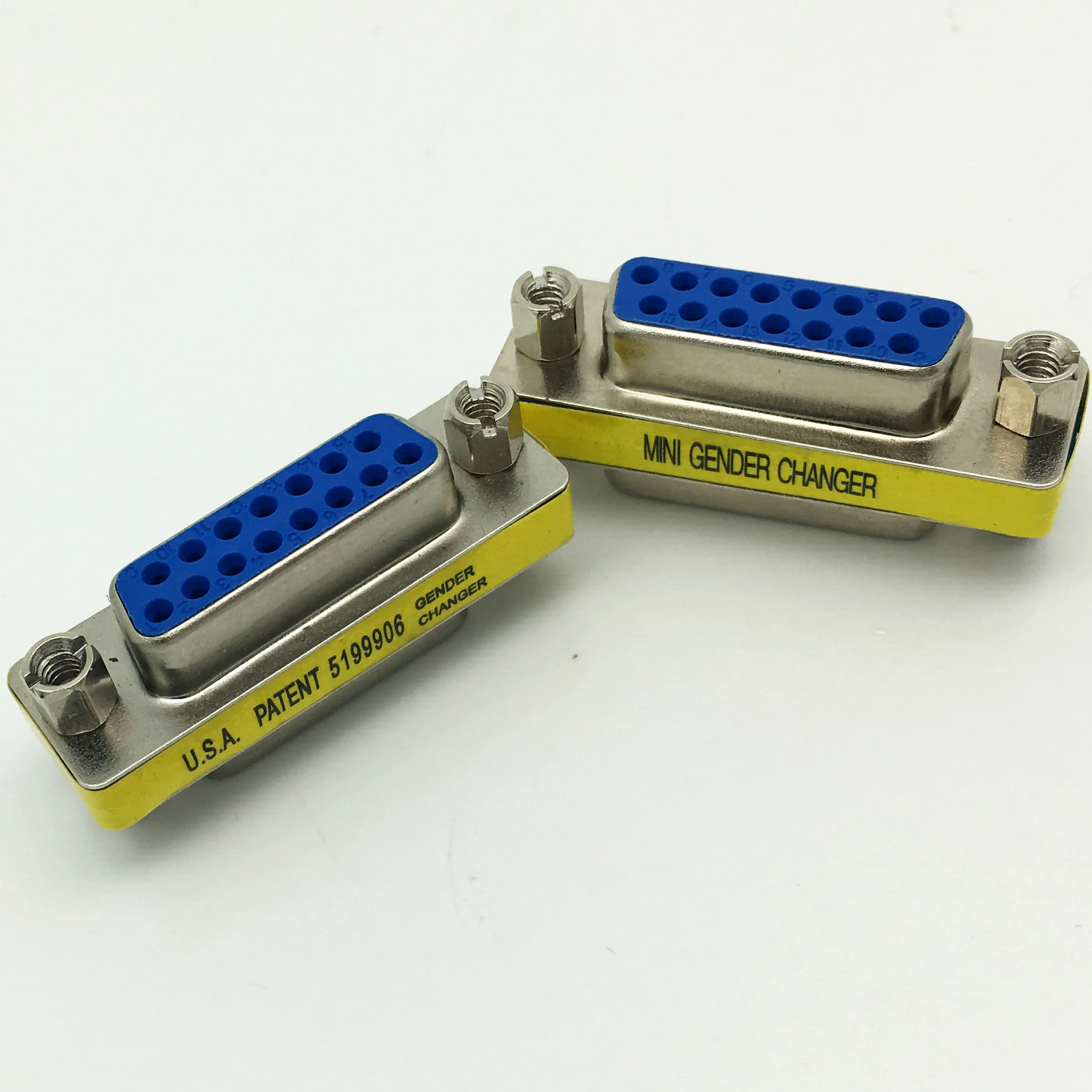 5 шт. 15-контактный переходник DB15 штекер-штекер/гнездо-гнездо/штекер-гнездо