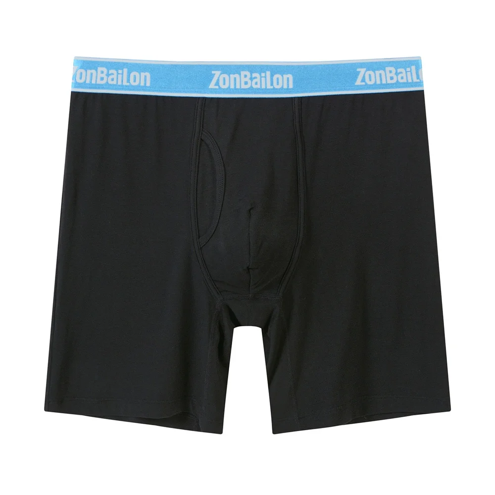 Man Boxers Pack Men BoxerShorts Underwear Set Bamboo Quick-Dry Breathable Men Boxer Briefs Long Comfortable Men Panties Lingerie