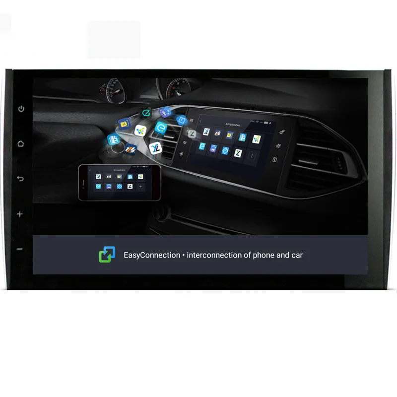 NAVITOPIA 9 дюймов 2 Гб ОЗУ 32 ПЗУ Восьмиядерный Android 8 1 Автомобильный GPS-навигатор для