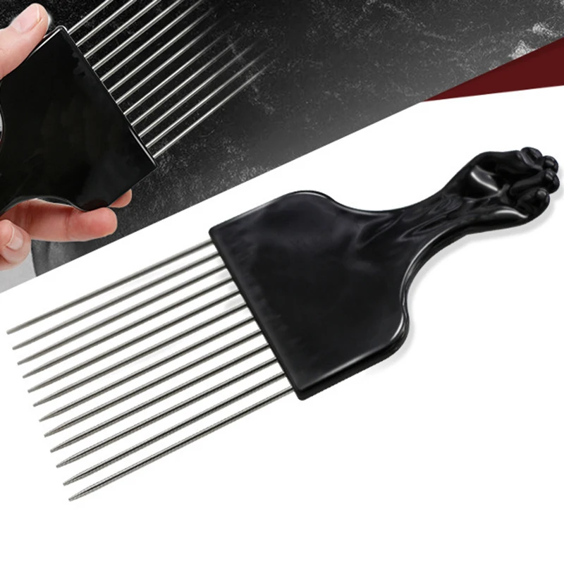 2021 Африканский парикмахерский спиральный волнистый вьющийся гребень для волос