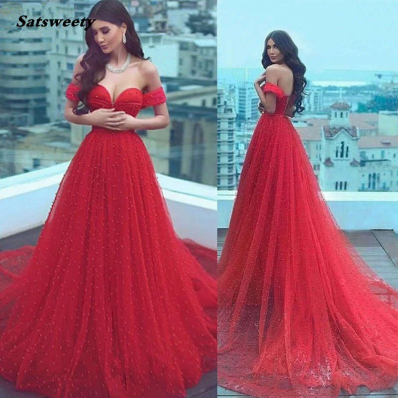 

Обворожительный жемчуг красные вечерние платья 2021 длинное с открытыми плечами вечернее платье со вставкой из кружева на шнуровке элегантн...