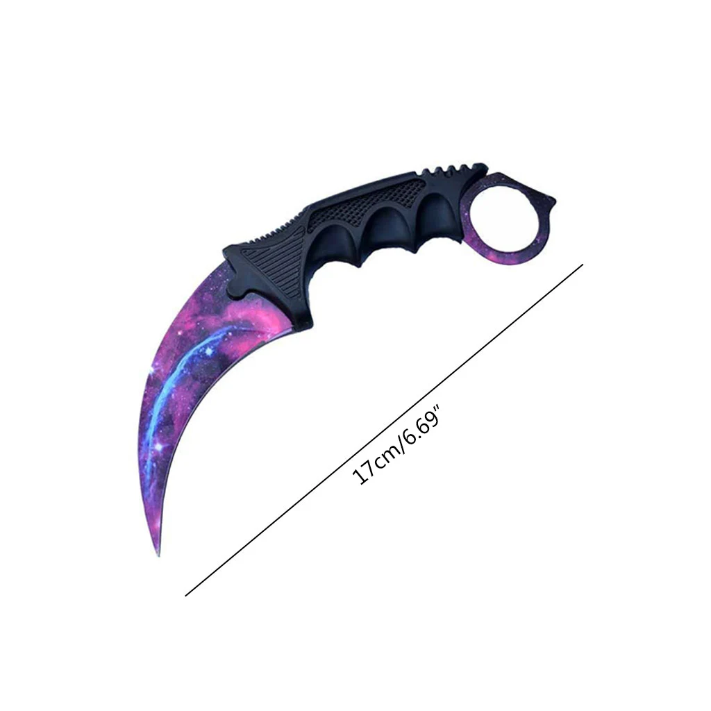 

Colored Skin Claw Knife Fine Car Stickers Personality Creative Sunscreen Waterproof Stickers for Cars PVC Decal Camper