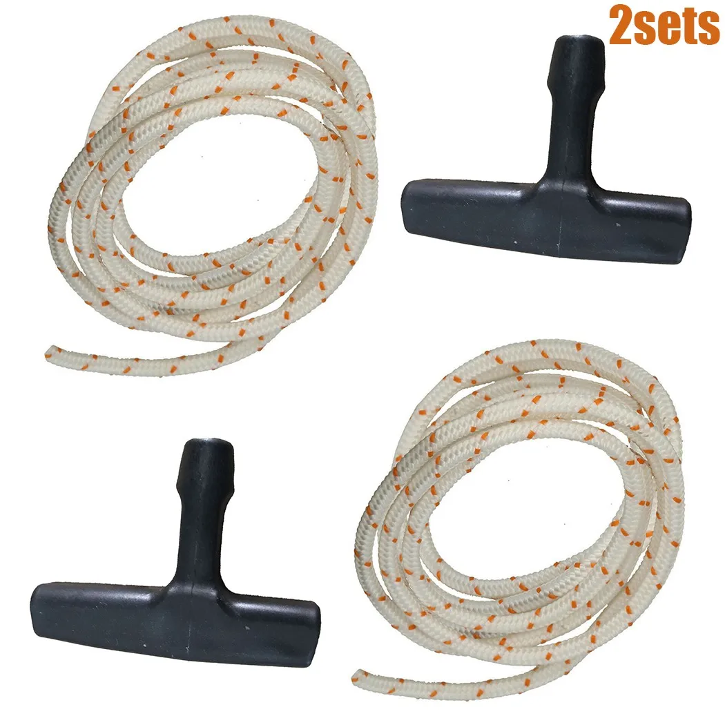 

Replacement Rope & Handle Starter Cord Starter Handle Pull Cord Convenient