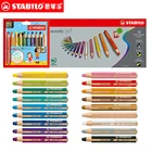 Германия STABILO невероятные музыкальные цветные карандаши 886 супер толстые водорастворимые цветные карандаши для Fne Art
