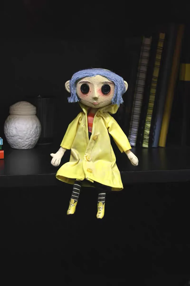 Кукла Coraline NECA The Secret Door y la Puerta плащ экшн-фигурки игрушки подарок на Рождество |