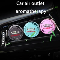 car air conditioning air outlet fragrance air freshener for chery qq a3 a5 tiggo 2 3 5 7 8 pro fulwin car styling accessories
