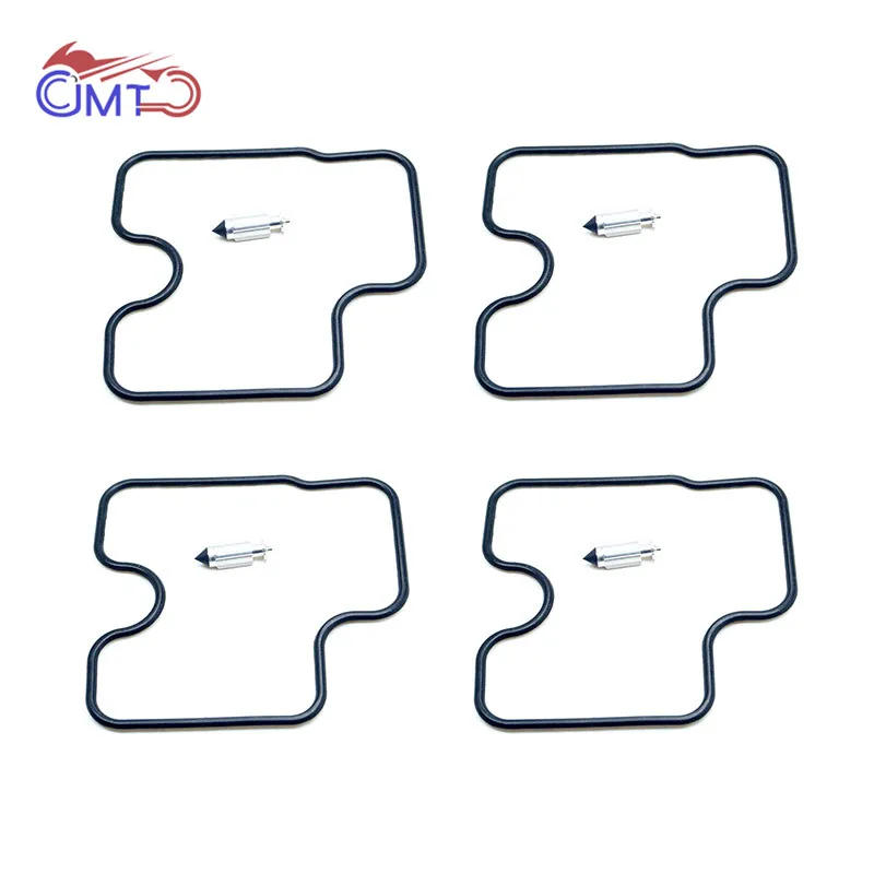 Gaskets and Valves Для Honda CB 400 NC31 CBR 400 RR NC29 CB400SF V-TEC Карбюратор Ремонтный комплект струйная игла поплавковый клапан прокладка диафрагмы ремонтный комплект - Color: Gaskets and Valves