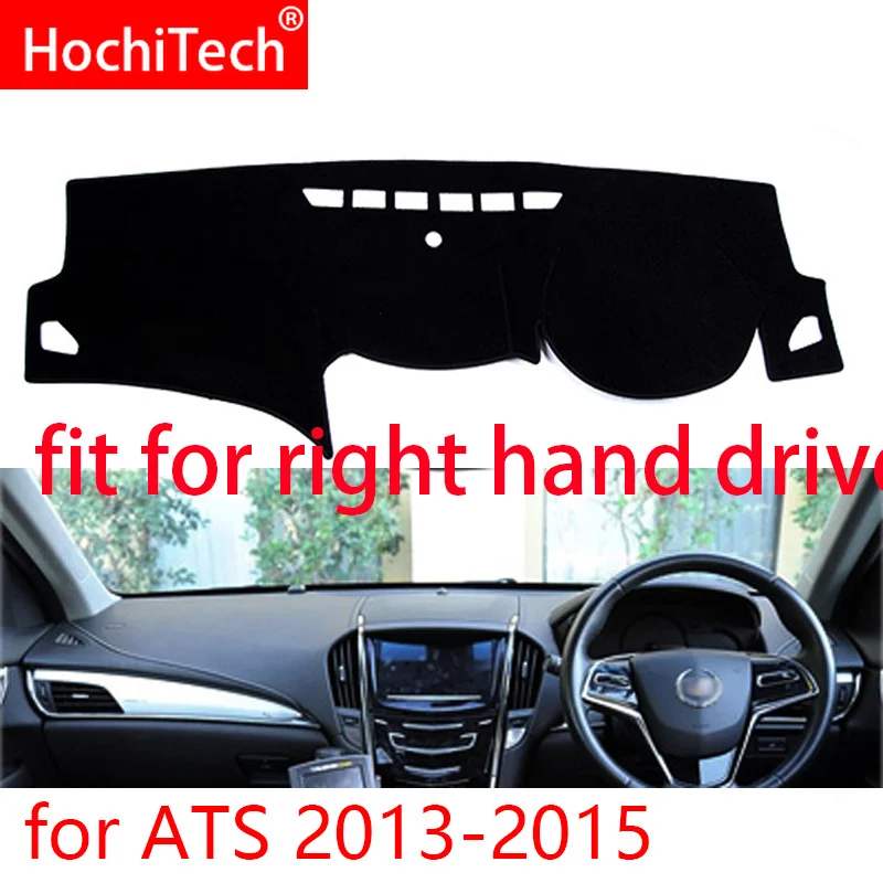 

For Cadillac ATS 2013 2014 2015 Right and Left Hand Drive Car Dashboard Covers Mat Shade Cushion Pad Carpets Accessories