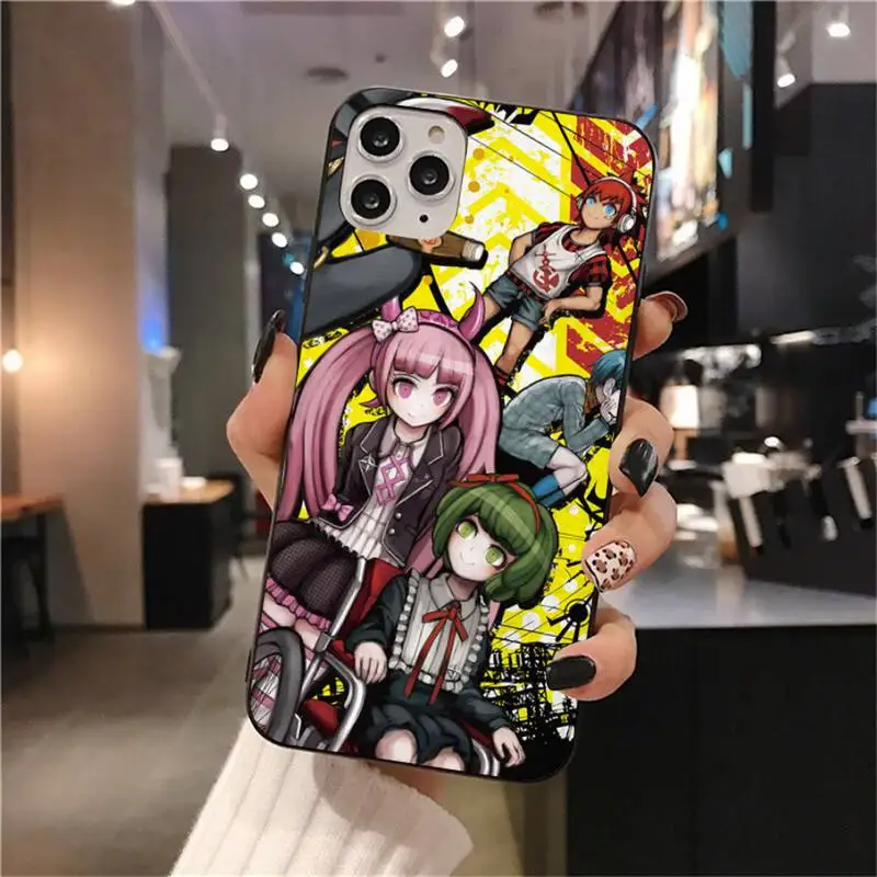 

Hot Games Danganronpa Customer Phone Case for iphone 12 pro max 11 pro XS MAX 8 7 6 6S Plus X 5S SE 2020 XR case