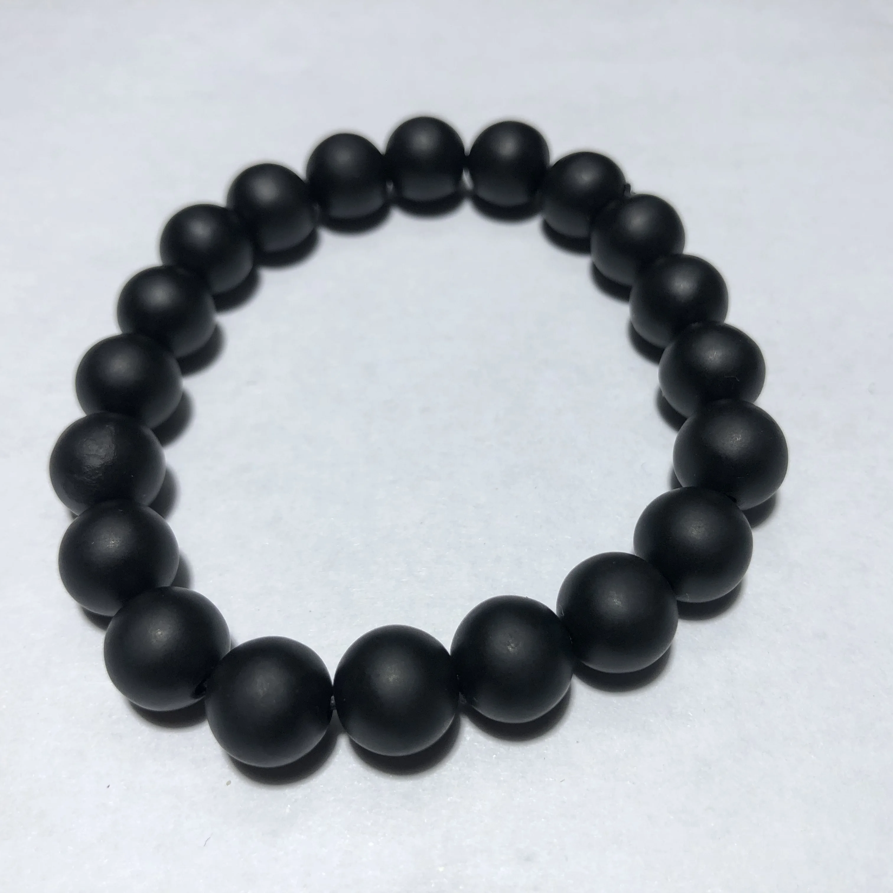 

9-10 мм натуральные кварцевые браслеты Schungite, Исцеляющие чакры, украшения для дома, украшения, браслеты