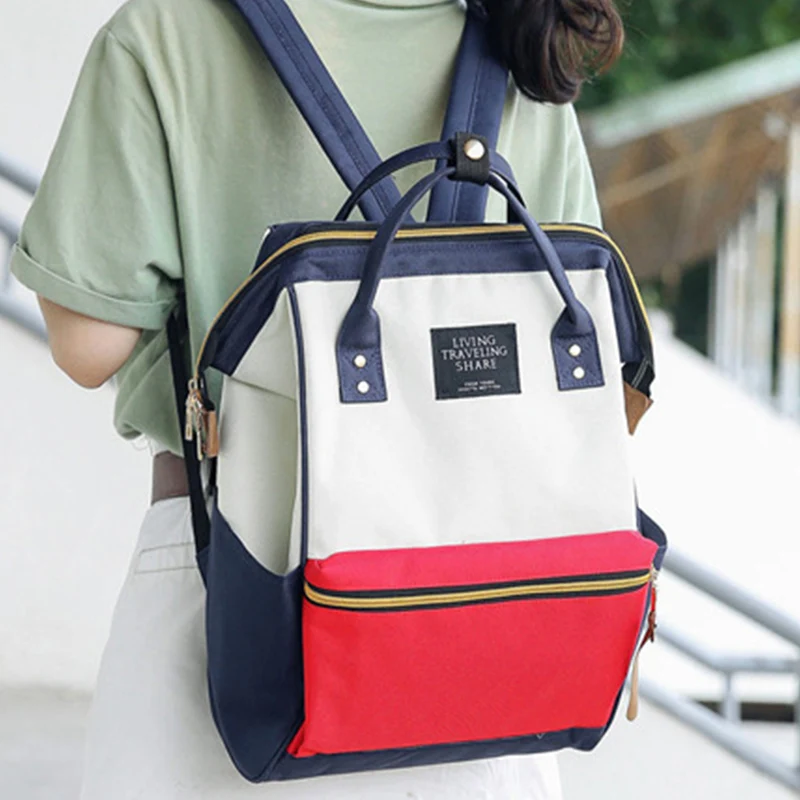 Женские Оксфордские рюкзаки тканевые школьные для девочек модные мальчиков