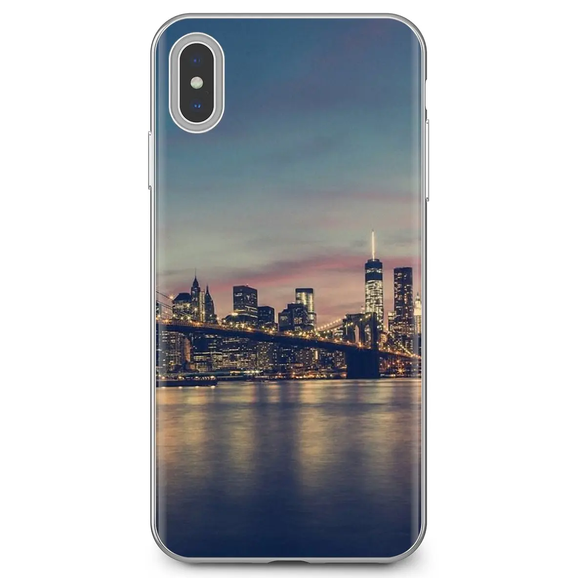 Силиконовый чехол для телефона NYC Бруклинский мост Нью-Йорк Xiaomi Redmi 4A 7A S2 Note 8 3 S 4 4X 5