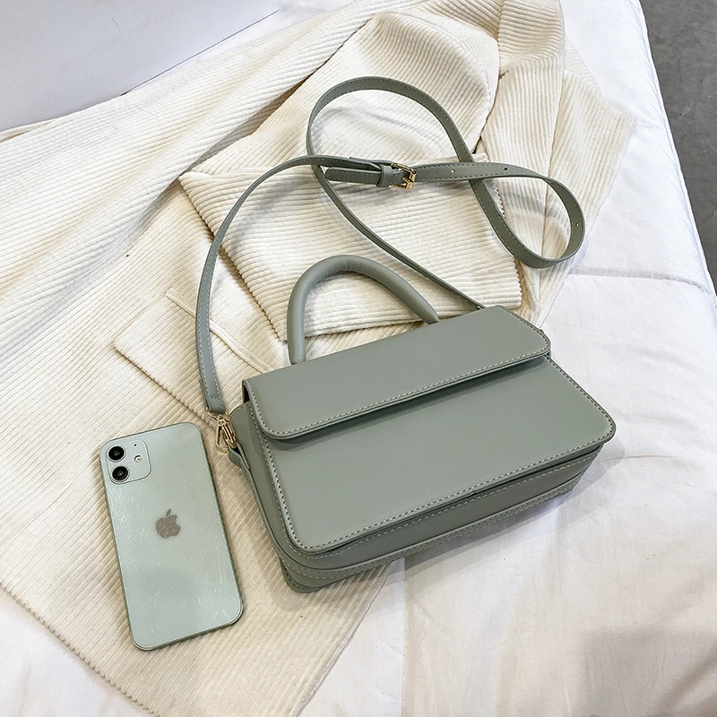 

Fashion Single Shoulder Messenger Flap Bags 2021 New Ladies Fashionable Purses and Handbags Famous Designer Bag High Quality PU