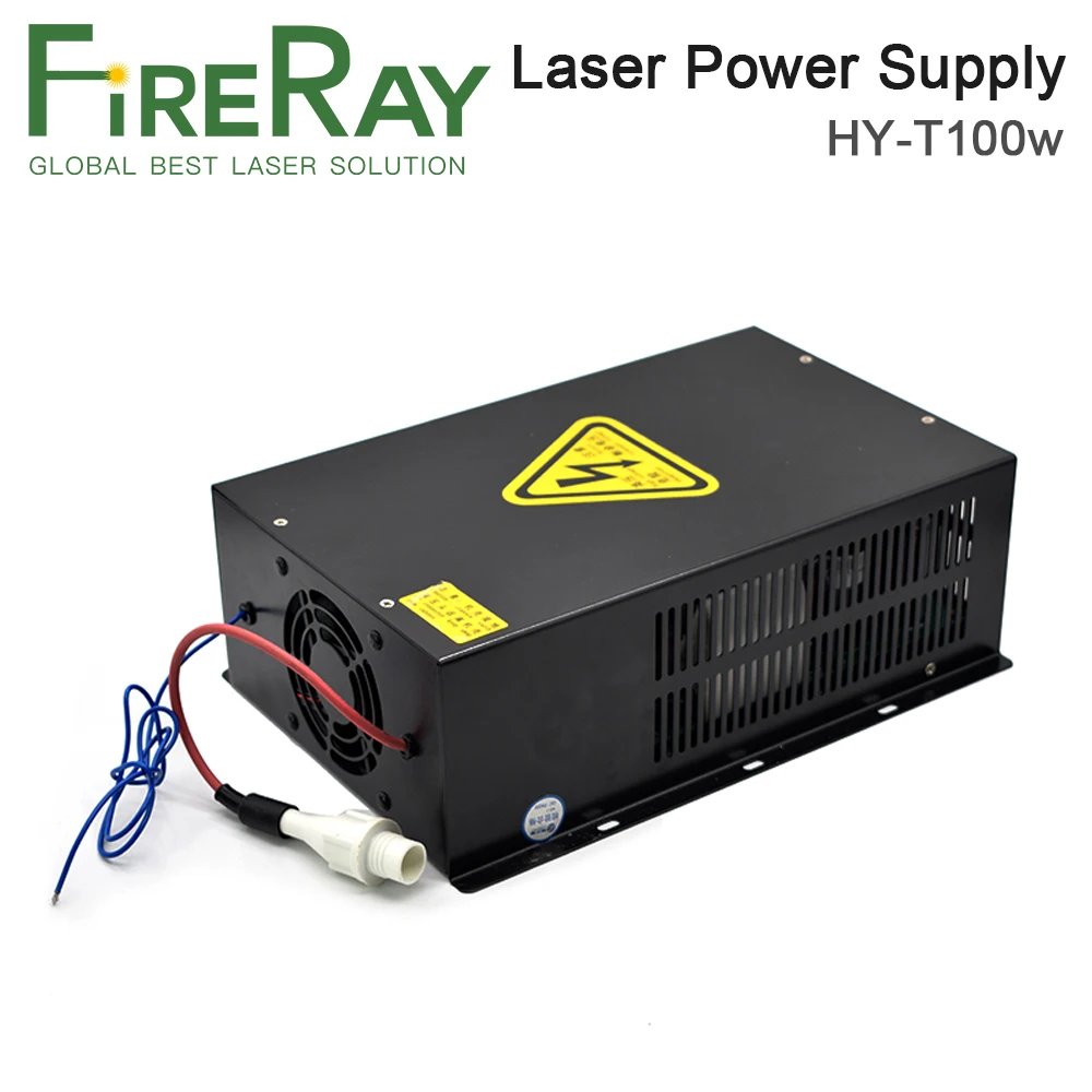 Лазерный источник питания FireRay 80 Вт 100 CO2 для лазерной гравировки режущего станка