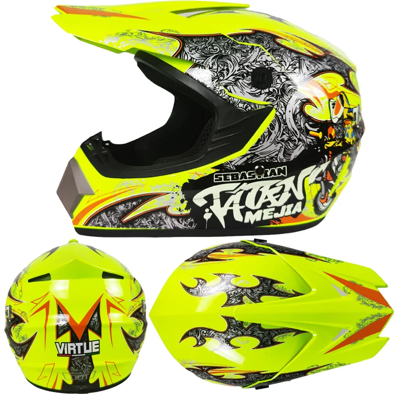 

NEW Kask Capacete Cross Helmets Helmets For Motorcycle Motocross Child Kaski Motocyklowe Casco Moto Hombre Motorradhelm