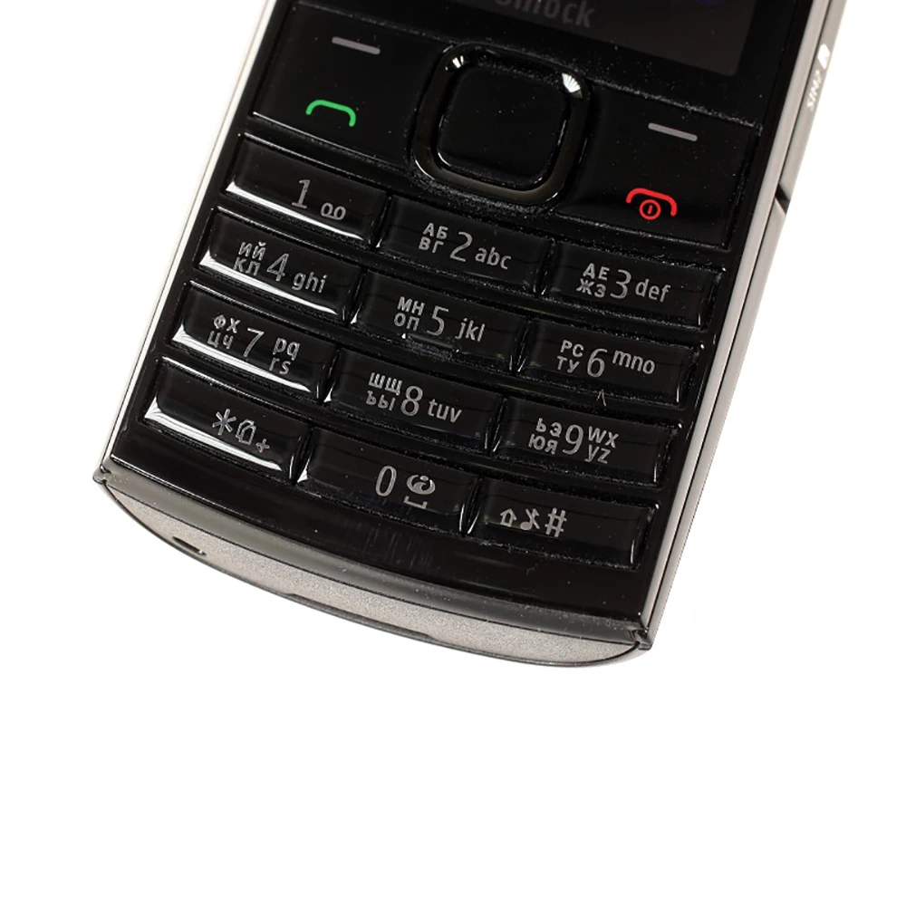 Оригинальный разблокированный мобильный телефон Nokia X2-02 2G GSM Восстановленный с