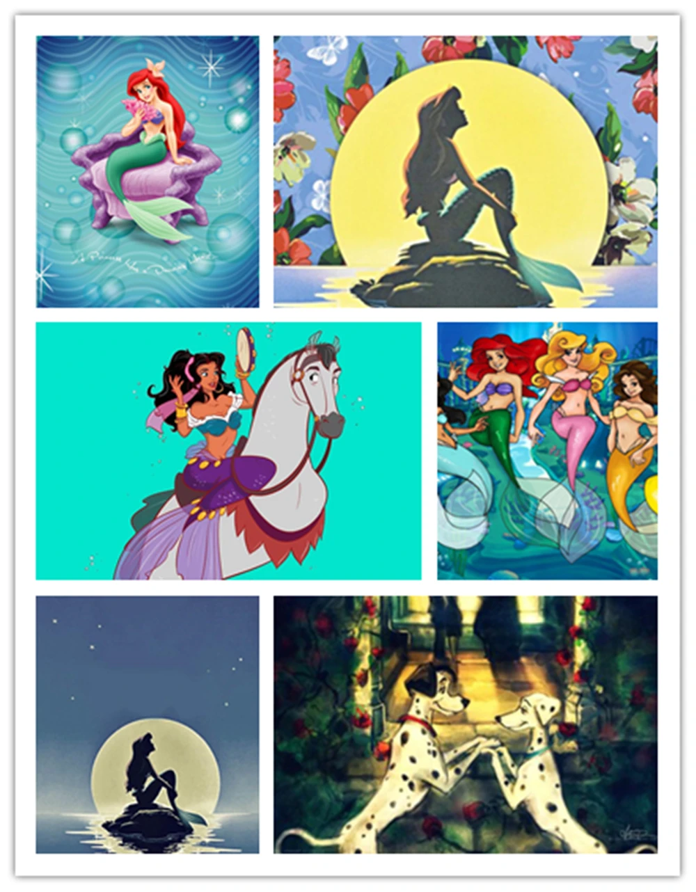 

5D Diy Diamond Painting Mermaid Art Beauty Picture Diamond Embroidery Mosaic Cross Stitch Home Decoration Gift