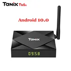 ТВ-приставка Tanix Tx6s, Android 10,0, Allwinner H616, 4 + 32 ГБ, 2,4 ГГц