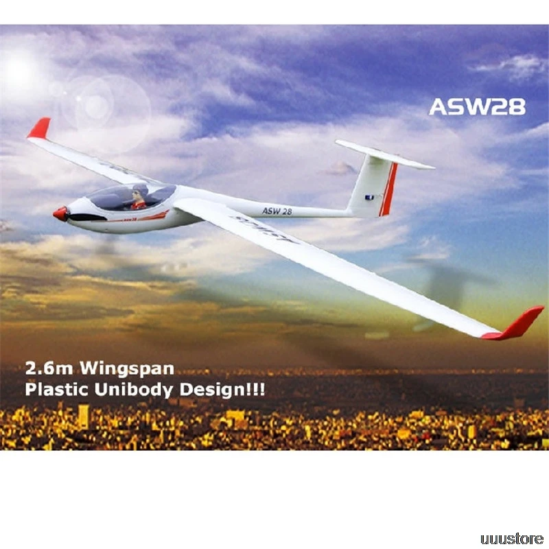 Volantex ASW28 ASW 28 2600 мм Wingspan EPO Plane Glider RC PNP Aircraft Outdoor Toys модели с дистанционным