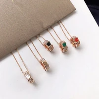 2021 summer new luxury and elegant womens necklace fashion personality suitable for all occasions roller style aaa restoration