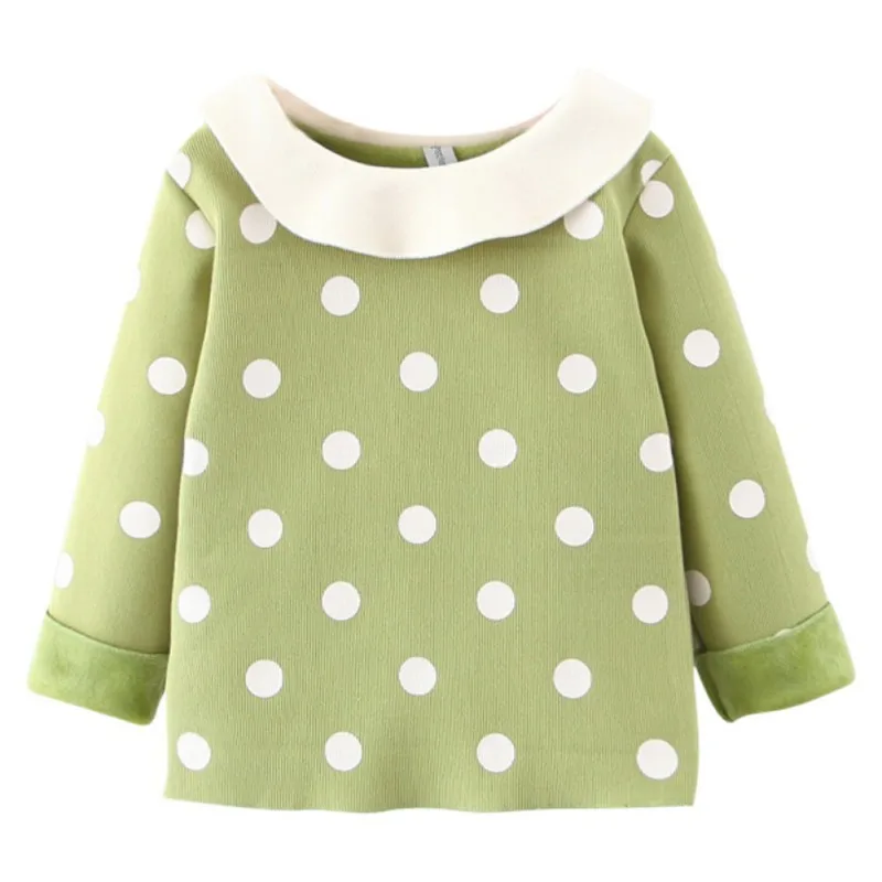 Детская бархатная Осенняя футболка с длинными рукавами и принтом героями