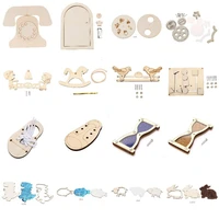 clock gear dinosaur hourglass cat skateboard sparrow eating rice door shoes phone bunny horse seesaw busy board accessories