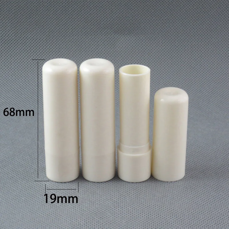 

Free Shipping Beige Black Pink 4g Plastic Homemade Lip Balm Tubes 5ml Empty Handmade Lipstick Bottles