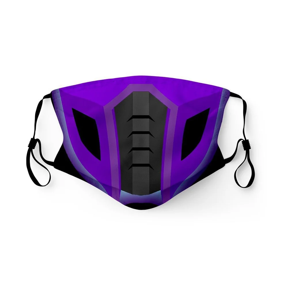 Mortal Kombat Скорпион Sub ноль дыма ниндзя игра Косплэй костюм Уход за кожей лица маска