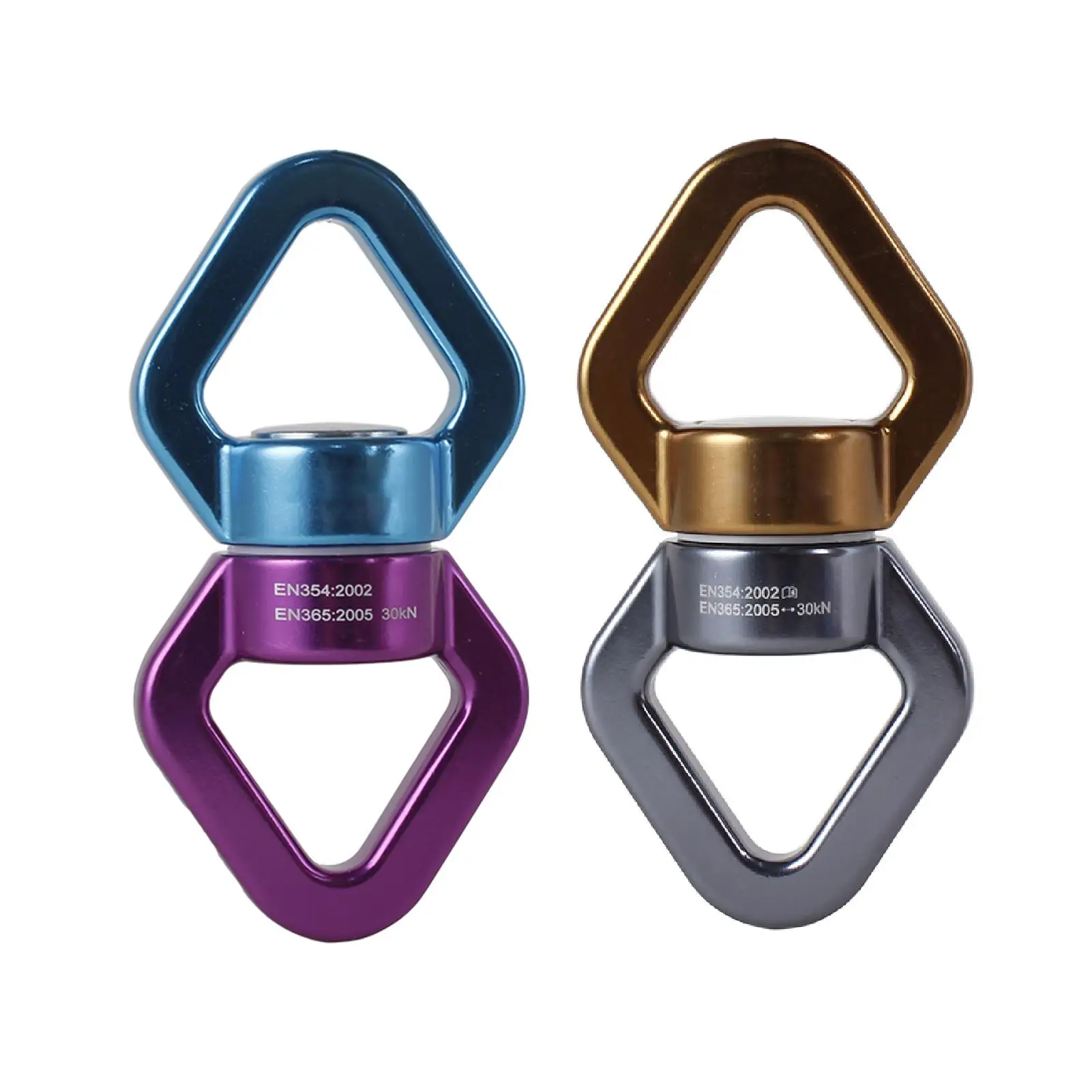 

Outdoor Safety Rock Climbing Aerial Yoga Rotational Device Rope Swivel Connector Mountaineering Buckle Climbing Accessories