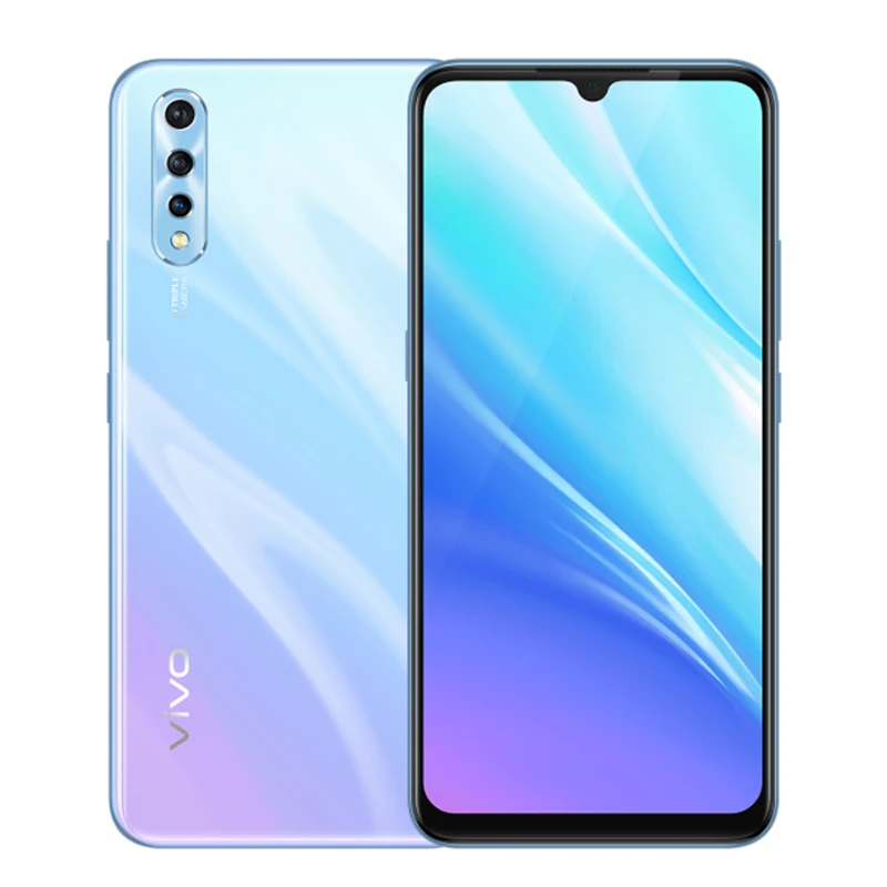 Мобильный телефон Vivo Y7S, четыре ядра, 6G, 128G, Helio P65, Android 9,0, 16 МП камера, 4500 мА/ч, 18 Вт, быстрое зарядное устройство, сотовые телефоны