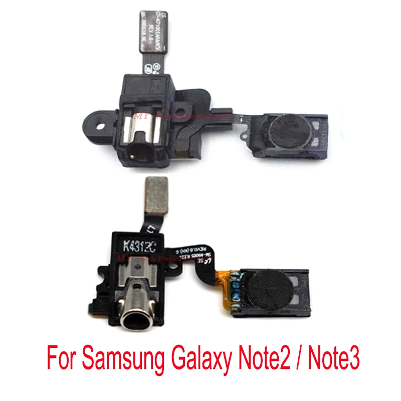 Гибкий кабель для наушников Samsung Galaxy Note 2 Note2 N7100 N7108 N719 3 Note3 N900 N9005 | Мобильные