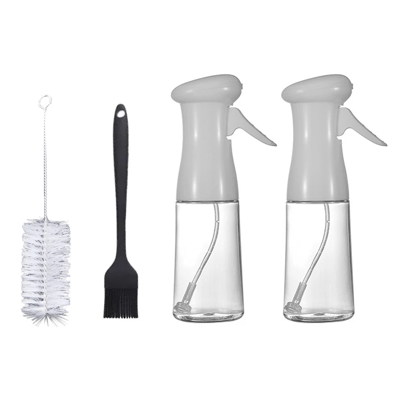 

Многоразовый распылитель для оливкового масла, распылитель с щеткой, 2 шт.