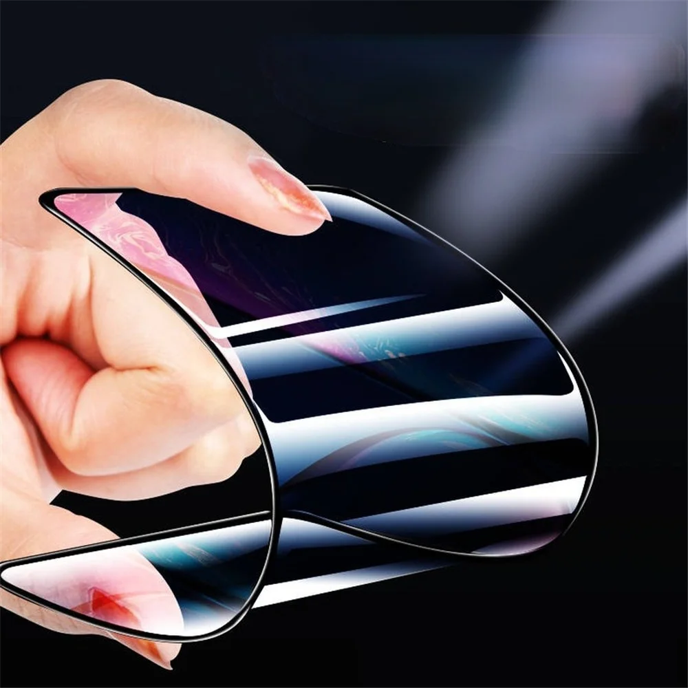 

100D Soft Ceramic Full Screen Tempered Glass for IPhone 13 12 XS 11 Pro MAX SE 6 7 8 Plus X XR HD Screen Protectors Ceramic Flim