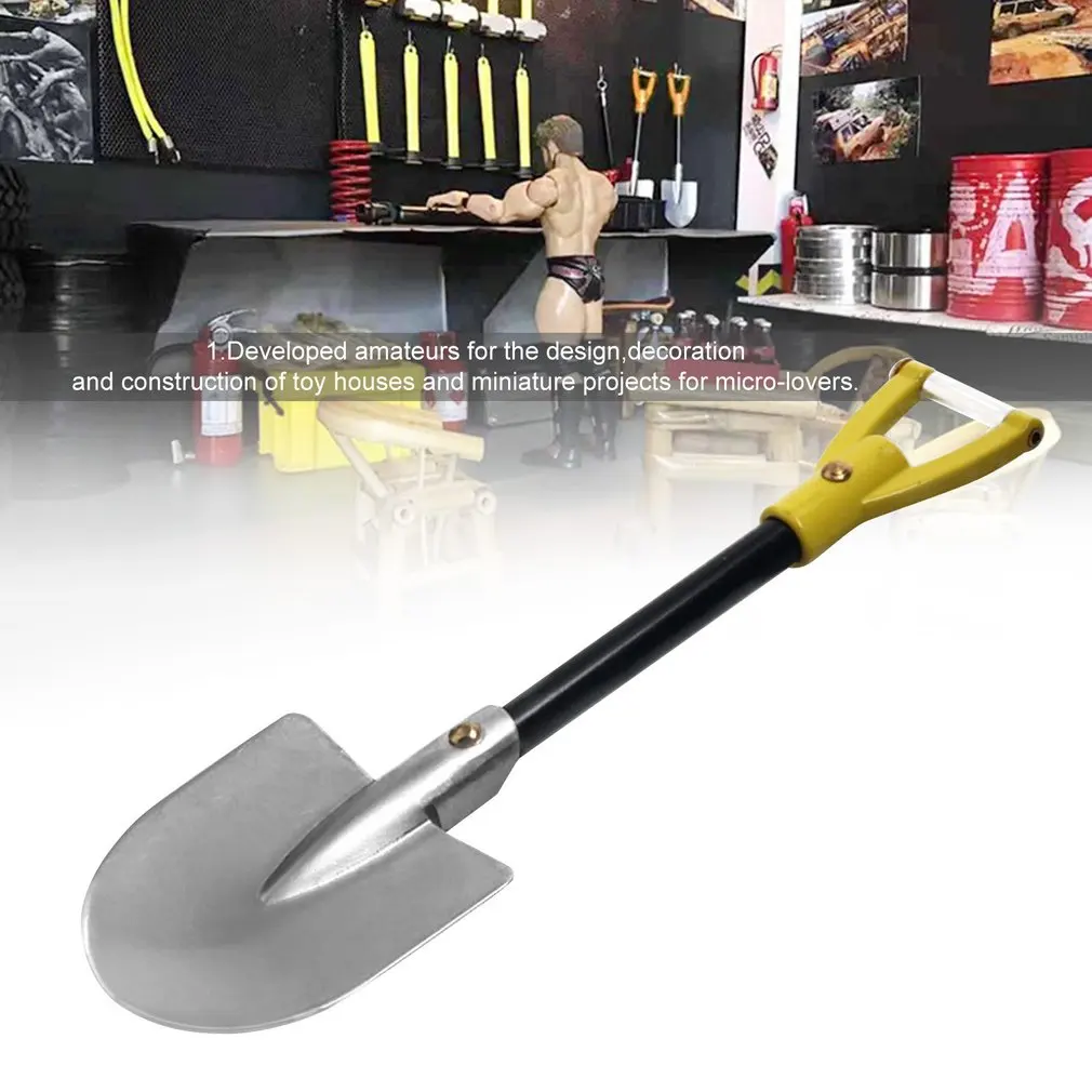 Лопата мини моделирование металлических деталей DIY комплект модель украшения