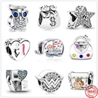 Женский браслет с шармами Слон, из серебра 925 пробы