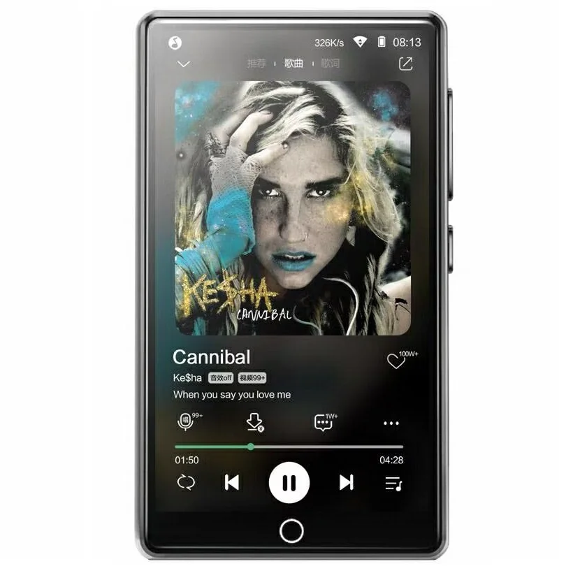 2020 BENJIE C11 WiFi Bluetooth MP4 плеер 3 5 дюймов полный сенсорный экран музыкальный с