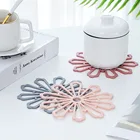 1 шт., круглая термостойкая силиконовая подставка для чашки