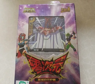 Настольные игрушки для семейных игр Zero Saint Seiya 50 210 шт./упак. TCG рождественский