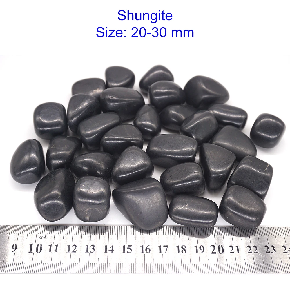 Природный бунгит опущенный камень исцеляющий кристалл минеральный сыпучий