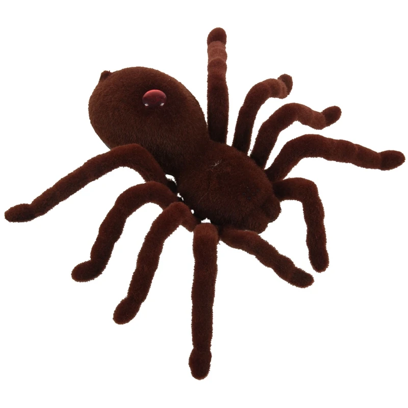 Remote Control 11inch 2CH Infrared RC Tarantula Spider Prank Toy Kid Christmas Gift | Электроника