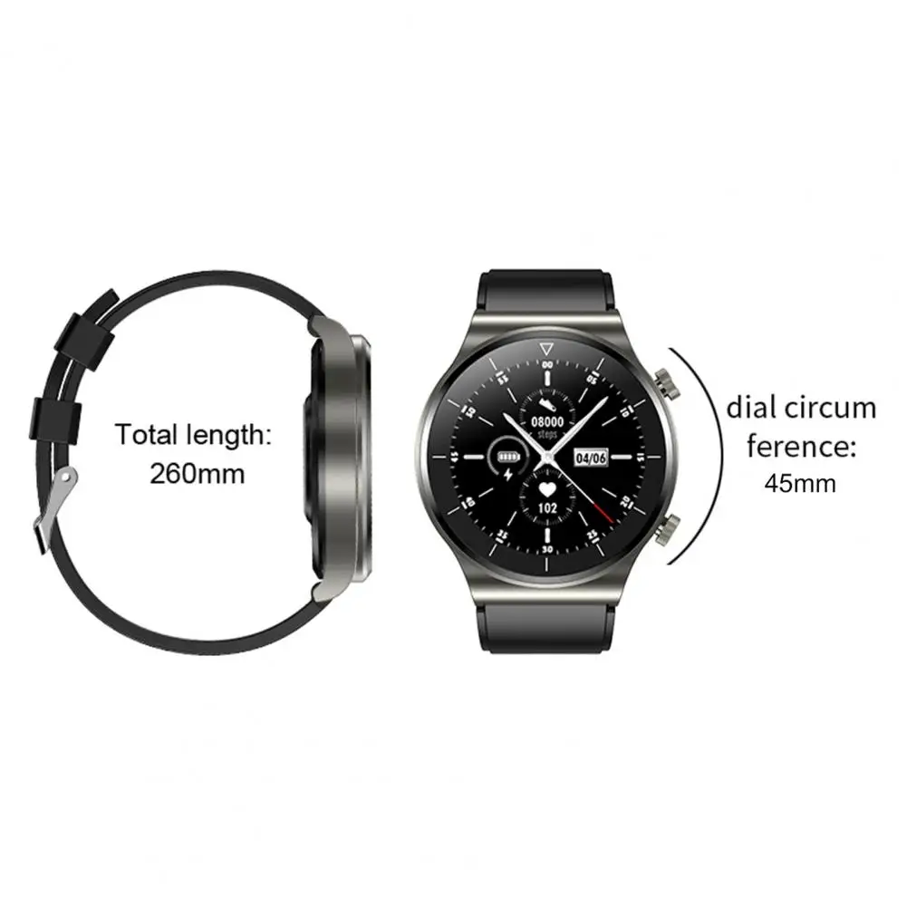 Смарт-часы TM01 IP68 водостойкие цинковый сплав 1 3 дюйма сенсорный экран спортивный