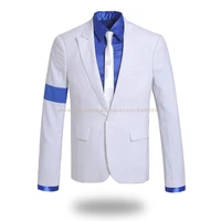 mj michael jackson coat smooth criminal classic white stripe suit jacket hallowmas party cosplay prop collection 03fzgsd01