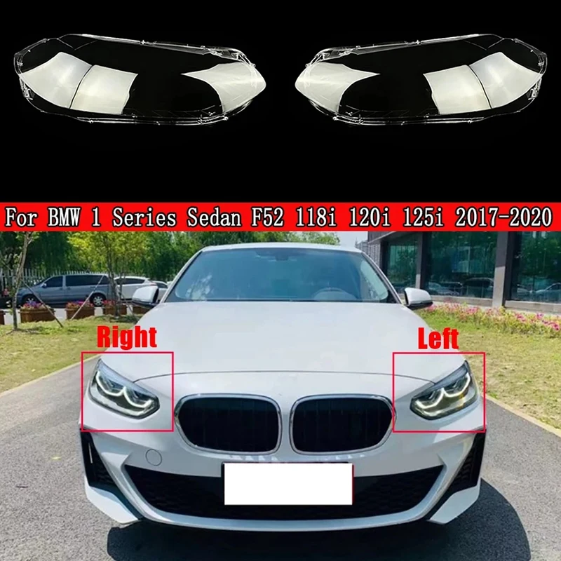 

Автомобильные линзы для фар-BMW 1 серии Sedan F52 118 120 125 2017-2020, абажур, стеклянная лампа, Крышка корпуса, чехол для лампы