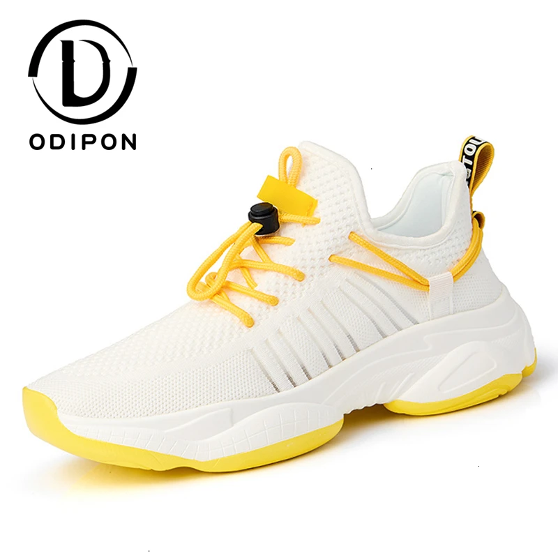 Кроссовки Odipon мужские для бега дышащие спортивные туфли взрослых Уличная обувь
