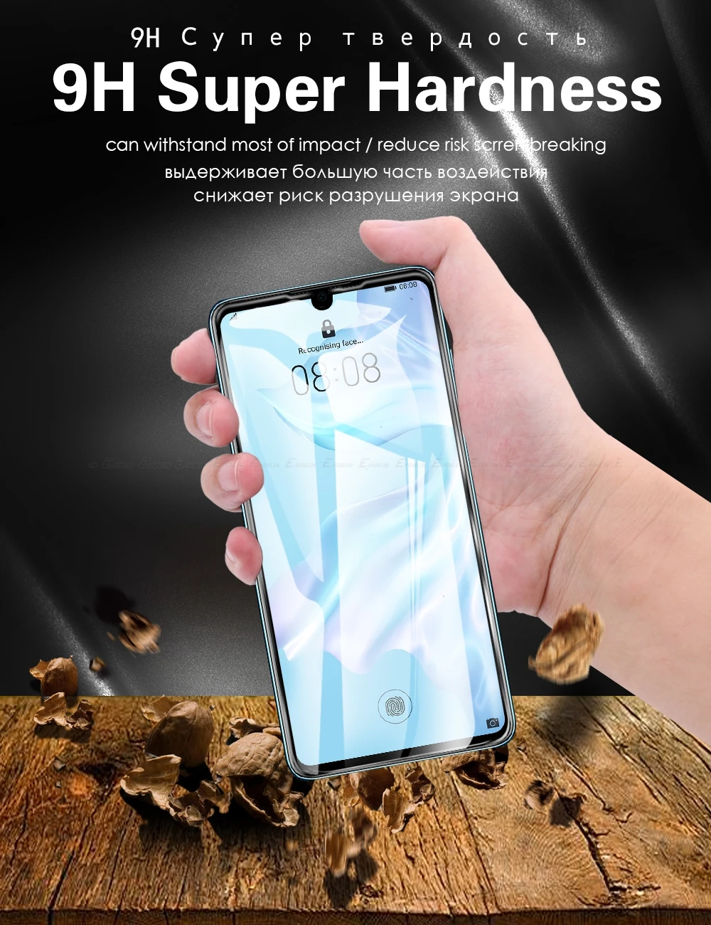 Закаленное стекло для Huawei Honor 30S 30i 50 SE 20E 20S 10i 10 10X View 30 20 Pro Lite Полное покрытие