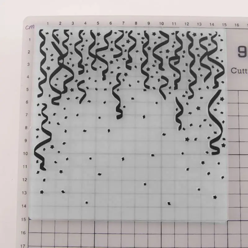 Пластиковый шаблон папки для тиснения DIY альбом скрапбукинга фотоальбом