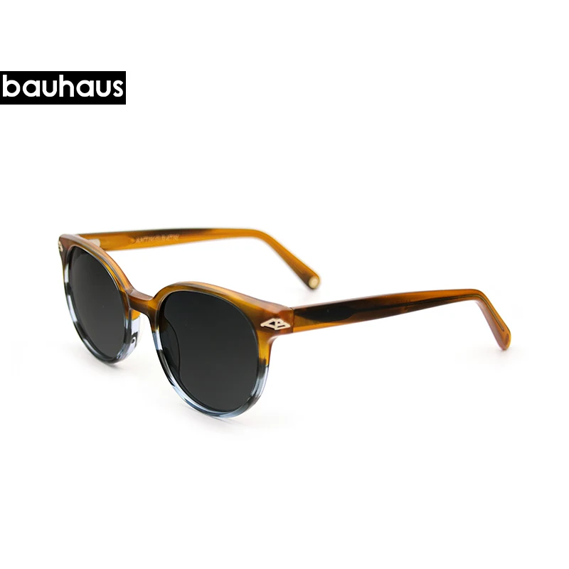 AB2010 ацетатные Солнцезащитные очки женские мужские оправы acetate Ретро фирменный